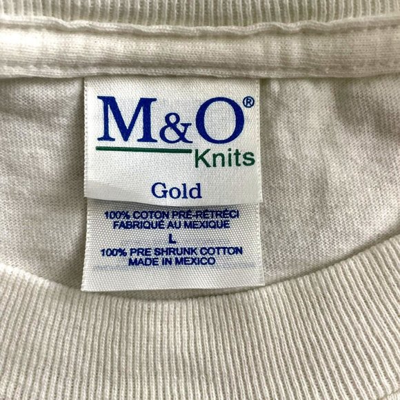 M & O Knits woman's t-shirt Christmas Humane Society size L Graphic print - Picture 7 of 8